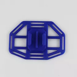 Chest, shoulder and wrist mount of GoPro