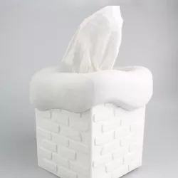 Chimney Tissue Box Cover