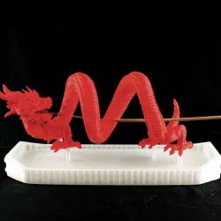 Chinese New Year Dragon Incense Holder