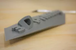 Contemporary 3D Printing Sign