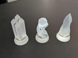 Crystal Chess Set - SLA 3D Printing