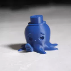 Cute Octopus With a Top Hat