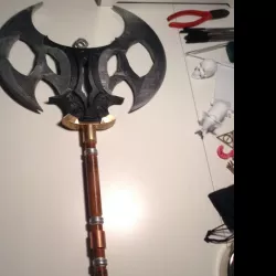 Double Headed Fantasy Axe