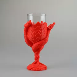 Dragon Wine Glass - House of Targaryen