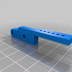 Duet IR sensor mount for 713maker extruder mount