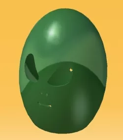 Easter Aliens Egg