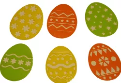 EASTER EGG DECORATIONS