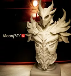 Elder Scrolls Skyrim Daedric Armor Bust