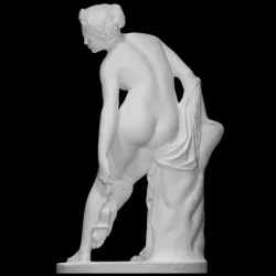 Eurydice Dying at The Louvre, Paris