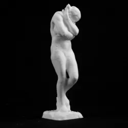 Eve at The Musée Rodin, Paris