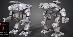 FanArt Battletech Marauder 3D Model Assembly Kit