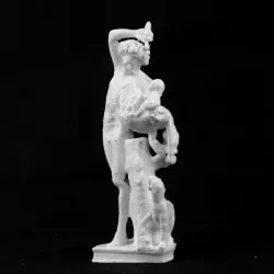 Faun With Infact Bacchus at The British Museum, London