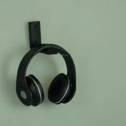 Folding Wall Headphone Mount