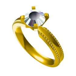 FREE !! 3D CAD Model For Wedding Solitaire Ring