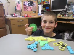 Fully 3D printed fidget spinner