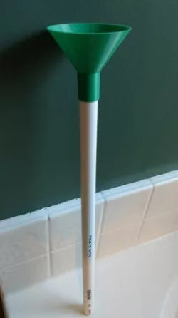 Funnel for 1/2 inch PVC