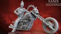Ghost Rider - 3D Model for 3D Printing