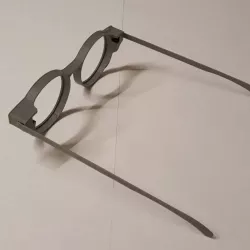 Glasses Frames with bendable arms - Round Frames