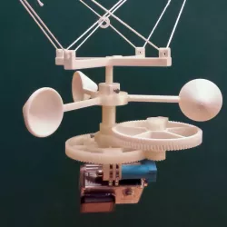 GoPro wind powered rotator for Kite aerial photography