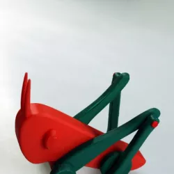 Grégoire grasshopper pull toy