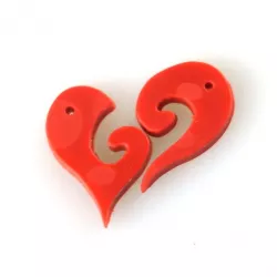 Half Heart Necklace