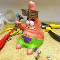 "Hammered" Patrick!