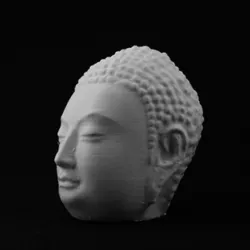 Head of a Buddha at the Metropolitan Museum of Art, New York