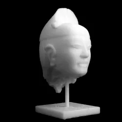 Head of a Male Shinto Deity at The Sainsbury Centre for Visual Arts, Norwich