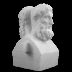 Head of Métrodore and Epicure at the Louvre, Paris, France