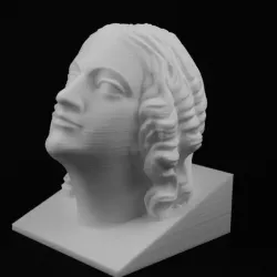 Head Sculpture at The National Maritime, London