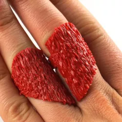 Heart duo ring