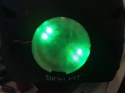 Helmet Light w/Adafruit Neopixil Ring