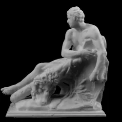 Hercule Gaulois at The Louvre, Paris