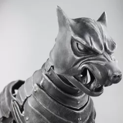 Hound's Helm Inspired Dog Armour