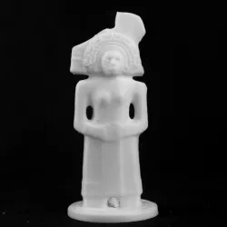Huaxtec female Deity at The British Museum, London