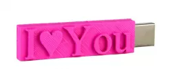 I♥YOU USB case - personalized