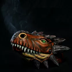 Incense stick burner - Dragon head