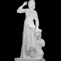 Jeanne d'Arc at The Louvre, Paris