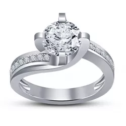 Jewelry 3D CAD Model Wedding Ring In STL Format