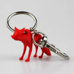 keychain fox