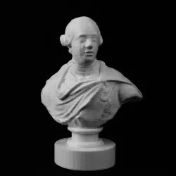King George III John Van Nost Younger 1767, British Museum