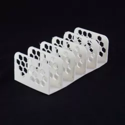 Kitchen Pan Organizer With Honeycomb