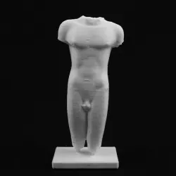 Kouros at The British Museum, London