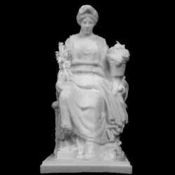 La Paix at The Louvre, Paris