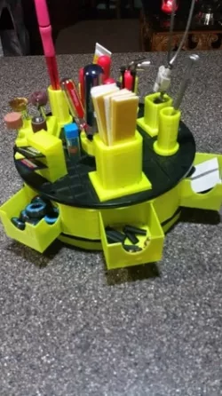 Lazy Susan Tool Organizer (Desktop)