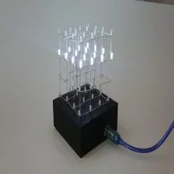 Led Cup 4x4x4 Arduino