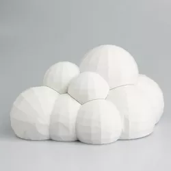 Low Poly Cloud Storage