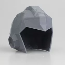 Low_Poly Rockman (Megaman) Helmet