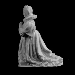 Madeleine Marchand at the Louvre, Lens