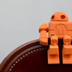 Maker Faire Robot Action Figure (single file)